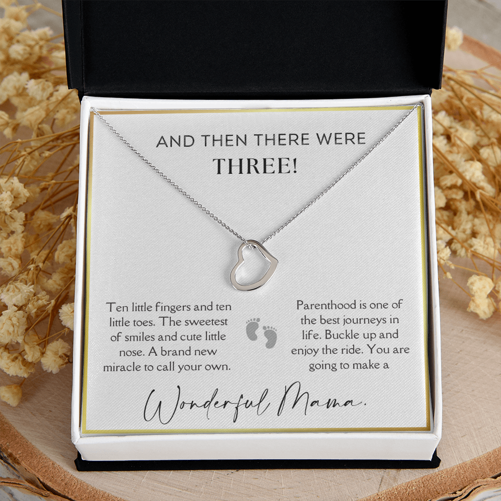 Wonderful Mama - Expecting Mom Gift - Delicate Heart