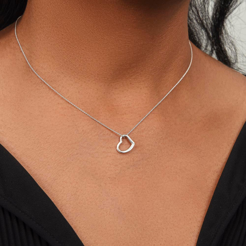My Whole World - Gift For Mom - Delicate Heart