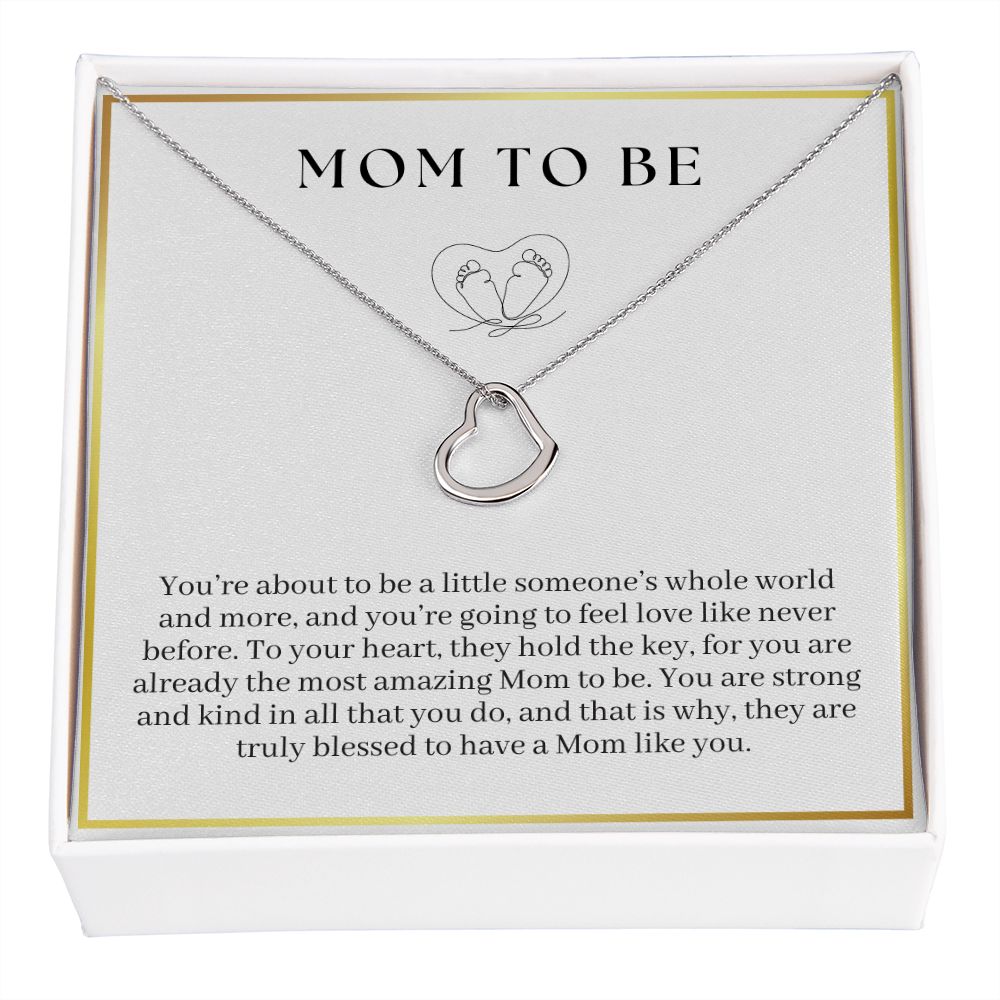 Mom Like You - Expecting Mom Gift - Delicate Heart