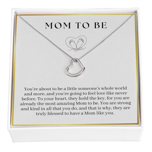 Mom Like You - Expecting Mom Gift - Delicate Heart
