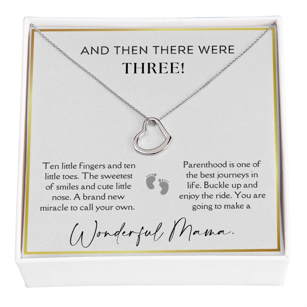 Wonderful Mama - Expecting Mom Gift - Delicate Heart
