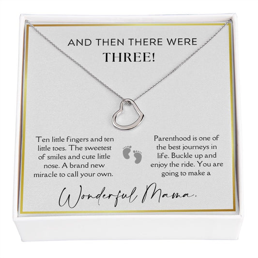 Wonderful Mama - Expecting Mom Gift - Delicate Heart