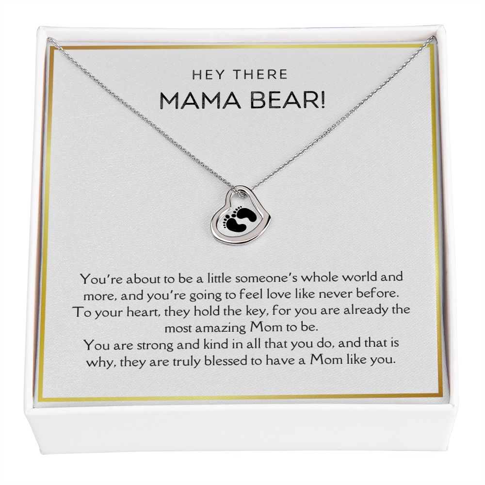 Someone's Whole World - Expecting Mom Gift - Delicate Heart