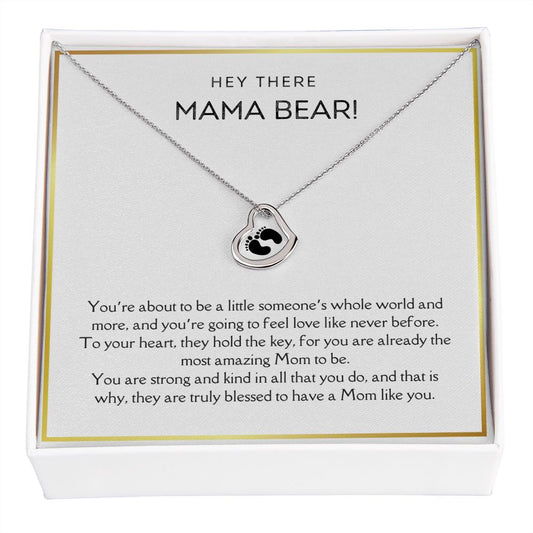 Someone's Whole World - Expecting Mom Gift - Delicate Heart