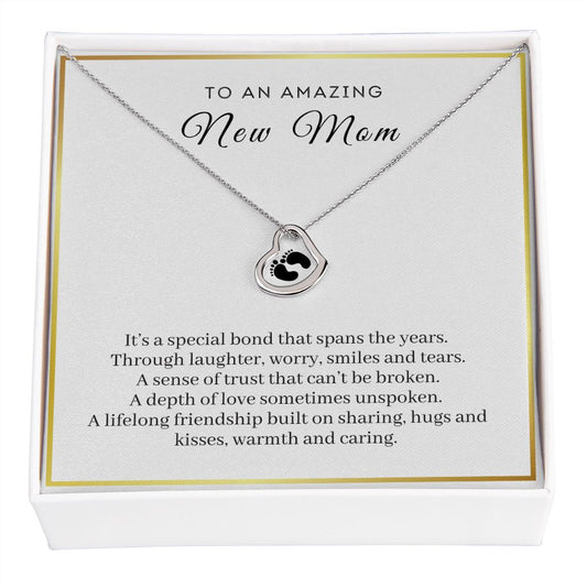 Special Bond - Expecting Mom Gift - Delicate Heart