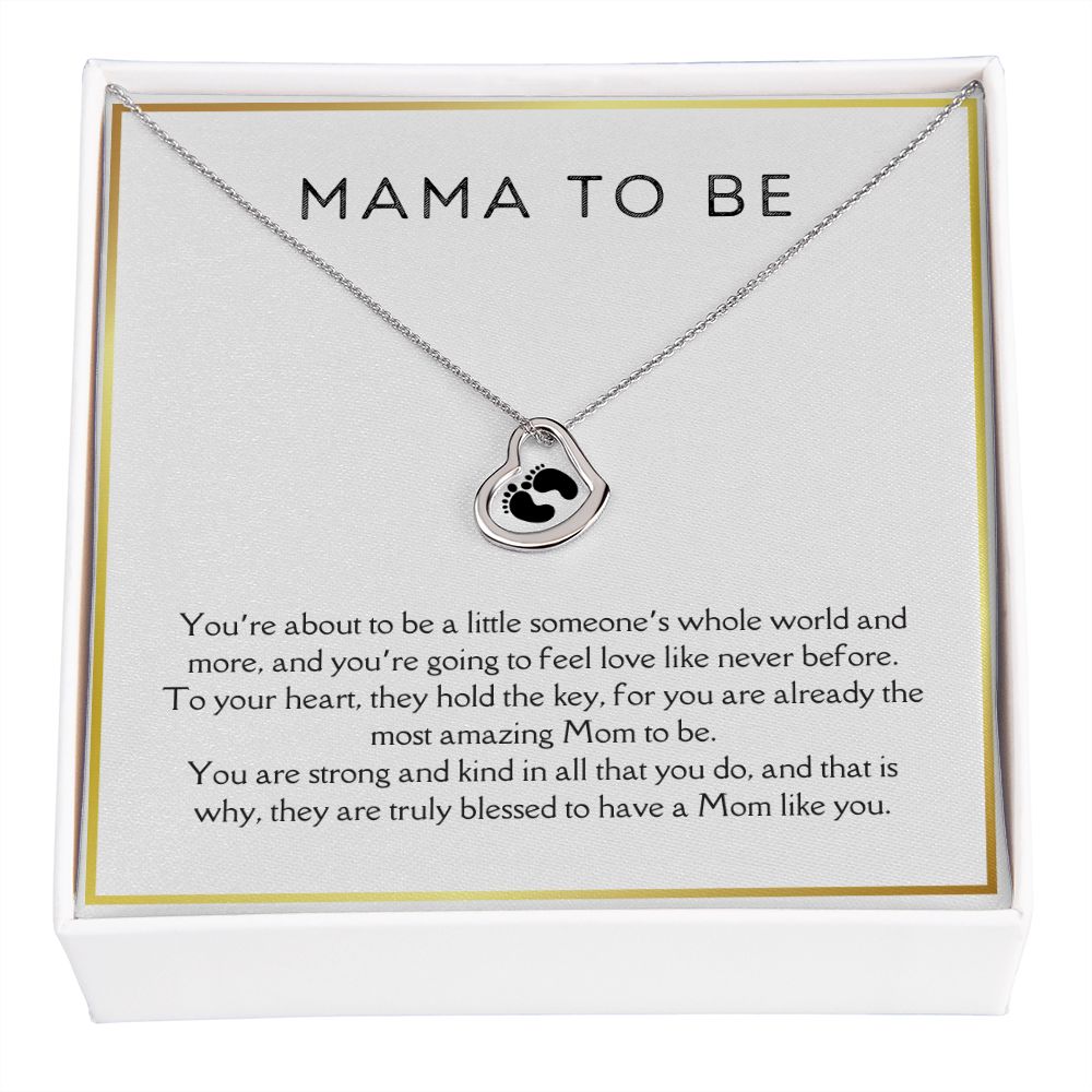 Love Like Never Before - Expecting Mom Gift - Delicate Heart