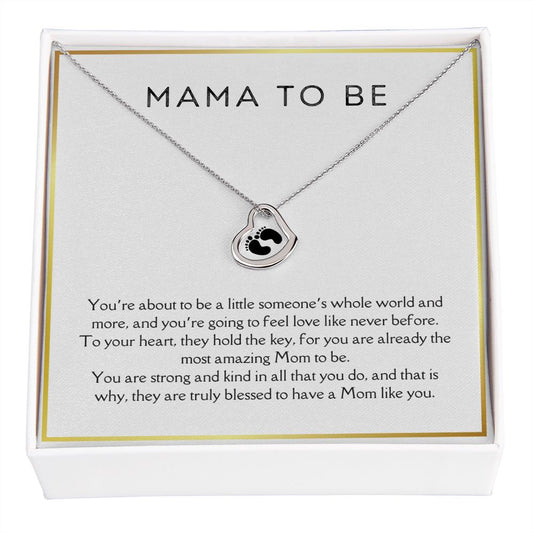 Love Like Never Before - Expecting Mom Gift - Delicate Heart