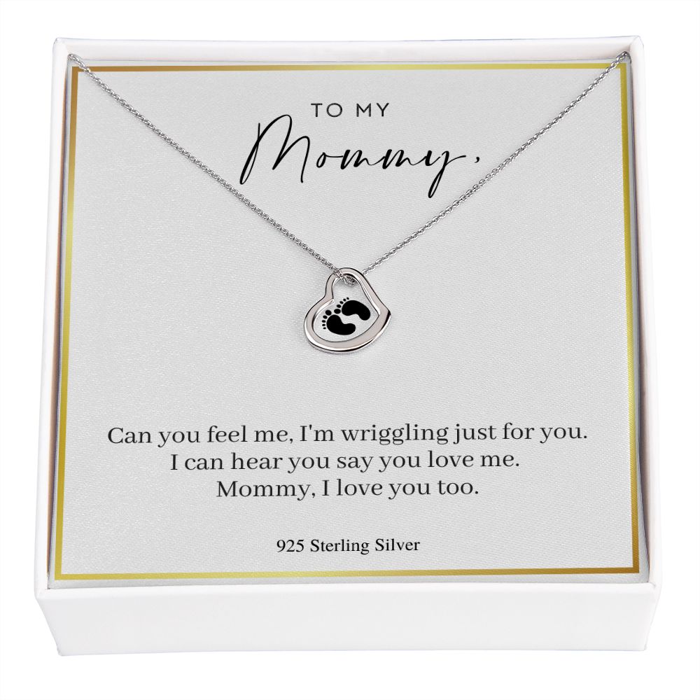 Wriggling Just For You - Expecting Mom Gift - Delicate Heart