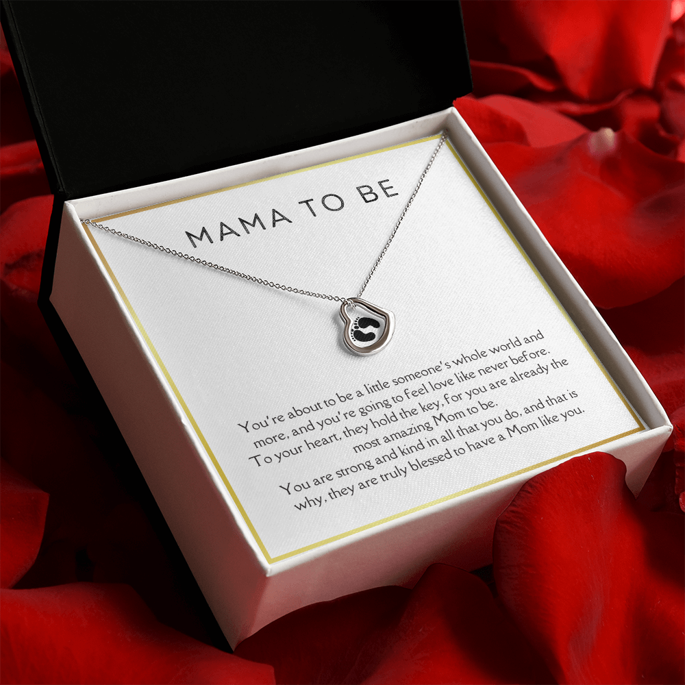 Love Like Never Before - Expecting Mom Gift - Delicate Heart