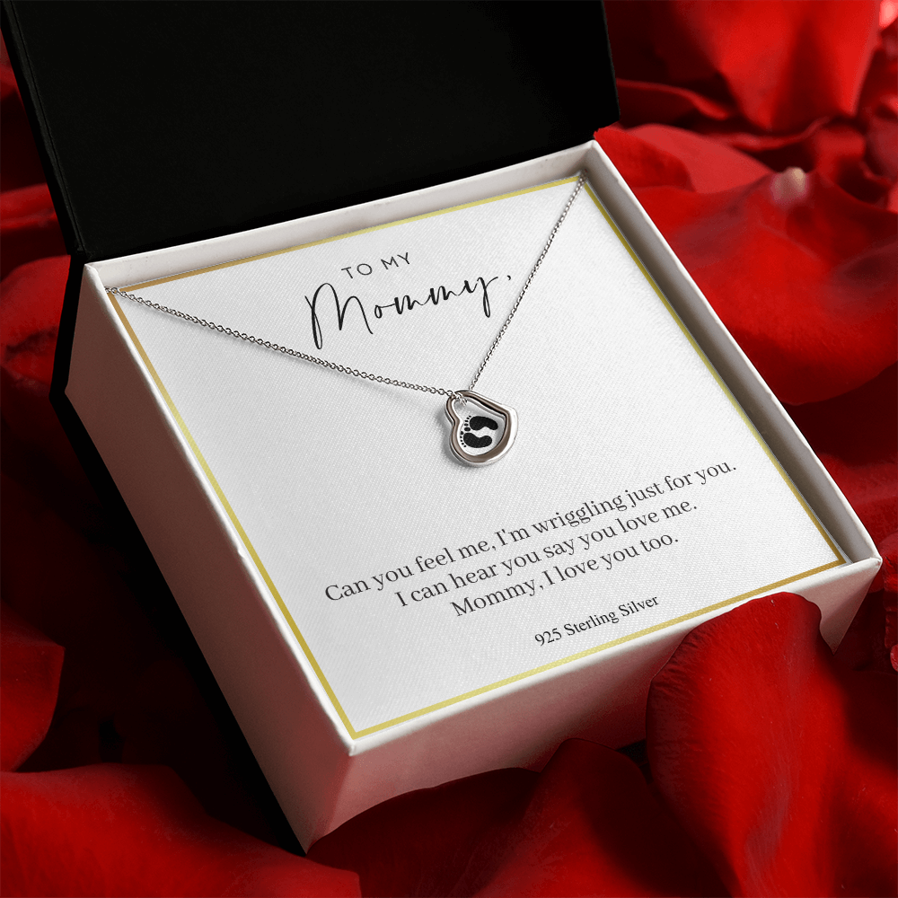 Wriggling Just For You - Expecting Mom Gift - Delicate Heart