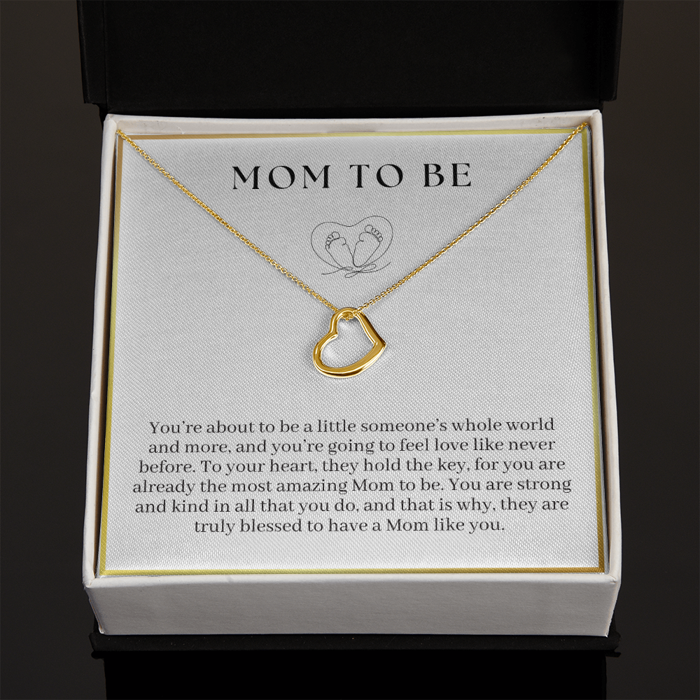 Mom Like You - Expecting Mom Gift - Delicate Heart
