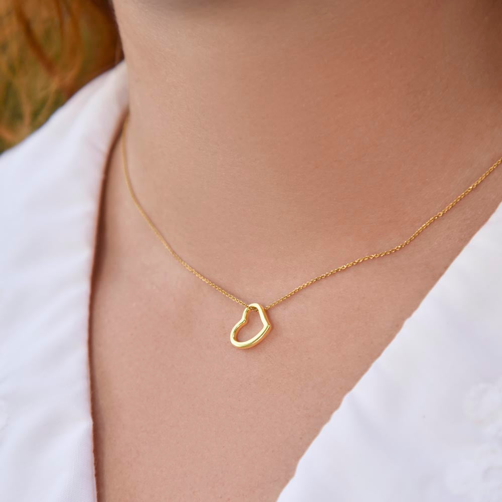 Moon and Back - Gift To Soulmate & Best Friend - Delicate Heart