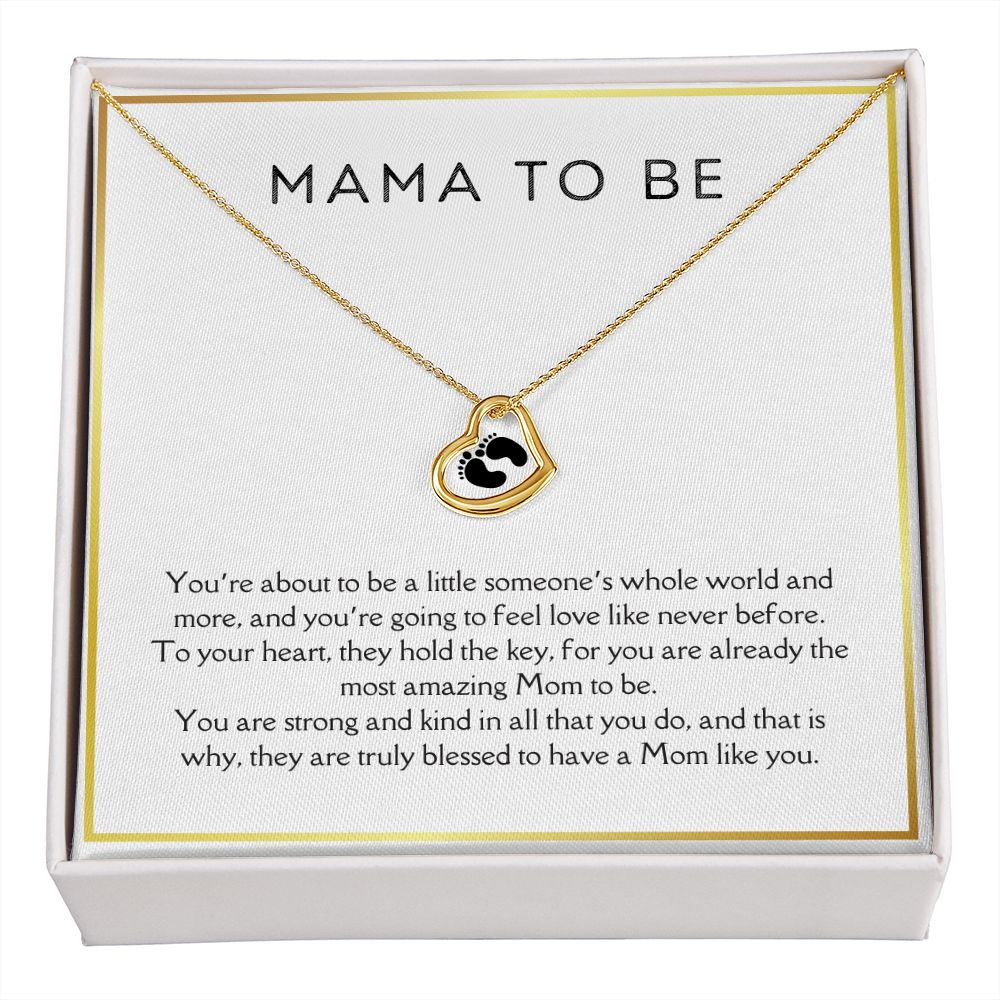 Love Like Never Before - Expecting Mom Gift - Delicate Heart