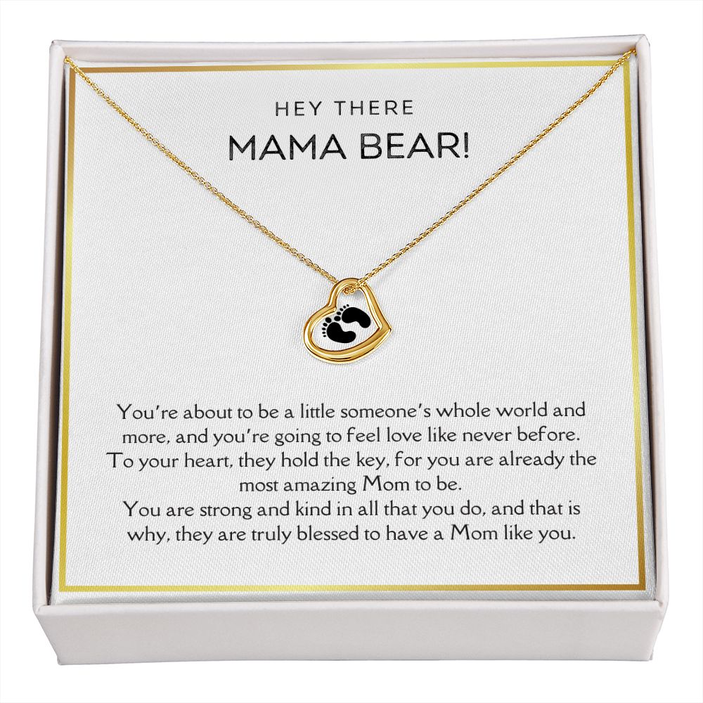 Someone's Whole World - Expecting Mom Gift - Delicate Heart