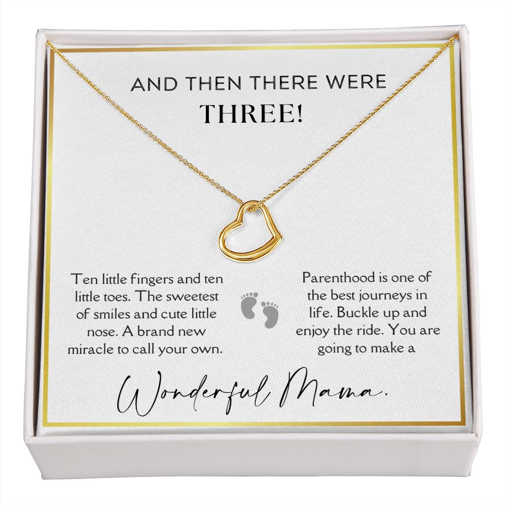 Wonderful Mama - Expecting Mom Gift - Delicate Heart