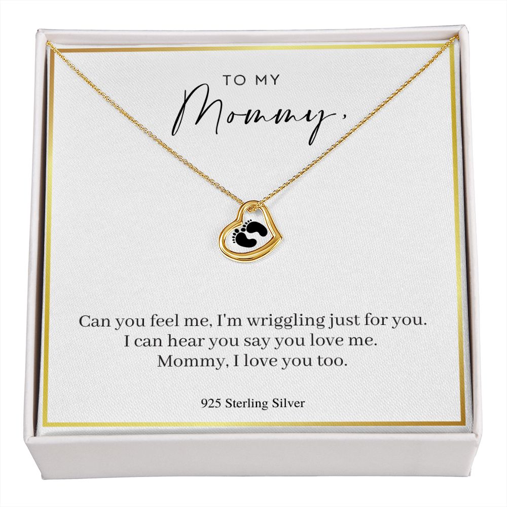 Wriggling Just For You - Expecting Mom Gift - Delicate Heart