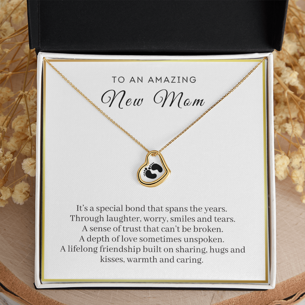 Special Bond - Expecting Mom Gift - Delicate Heart