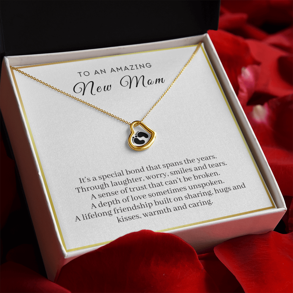 Special Bond - Expecting Mom Gift - Delicate Heart