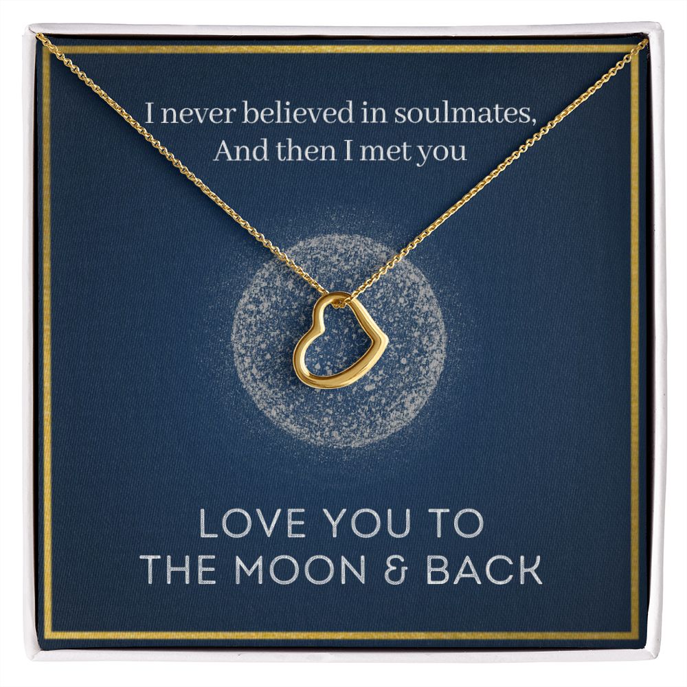Met You - Gift For Soulmate - Delicate Heart