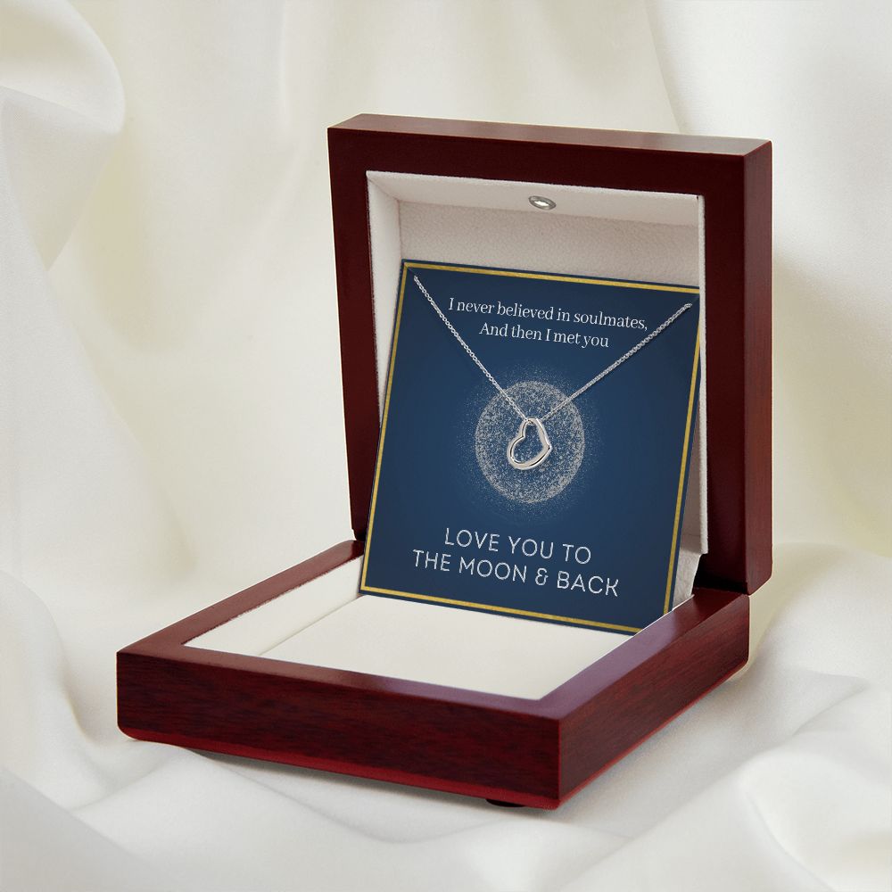Met You - Gift For Soulmate - Delicate Heart