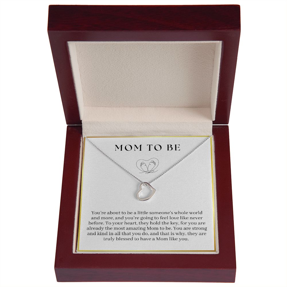 Mom Like You - Expecting Mom Gift - Delicate Heart