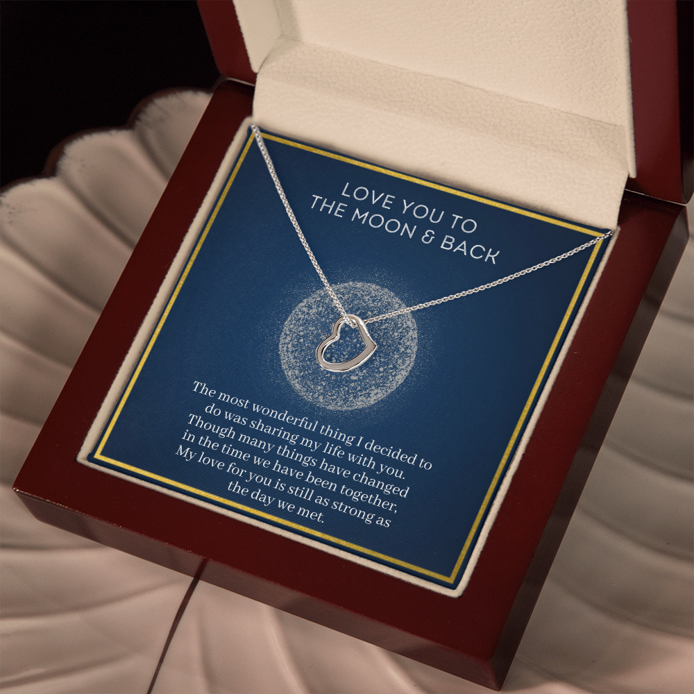 Love You To The Moon - Strong Forever Necklace
