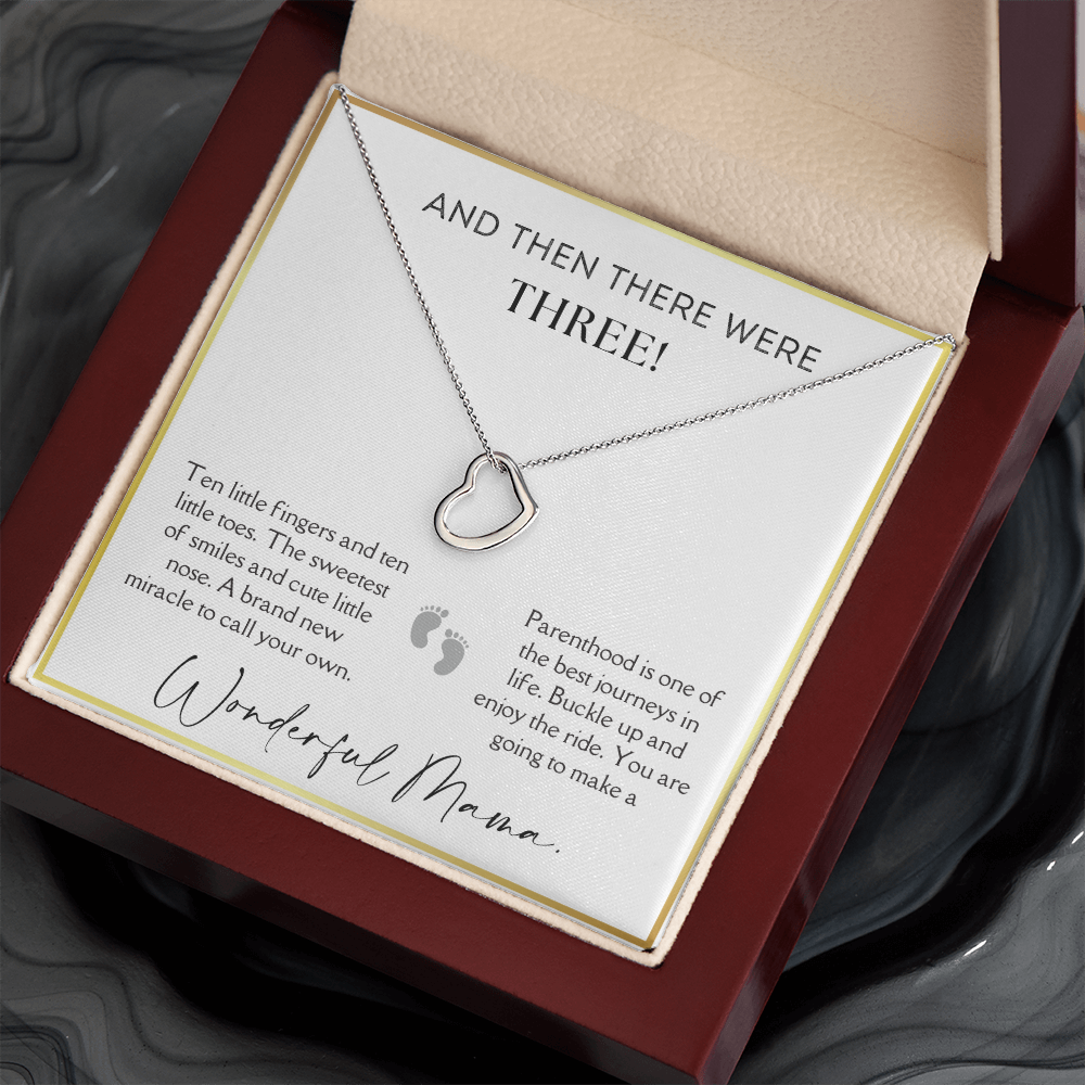 Wonderful Mama - Expecting Mom Gift - Delicate Heart