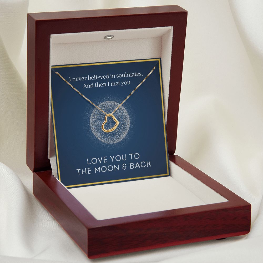 Met You - Gift For Soulmate - Delicate Heart
