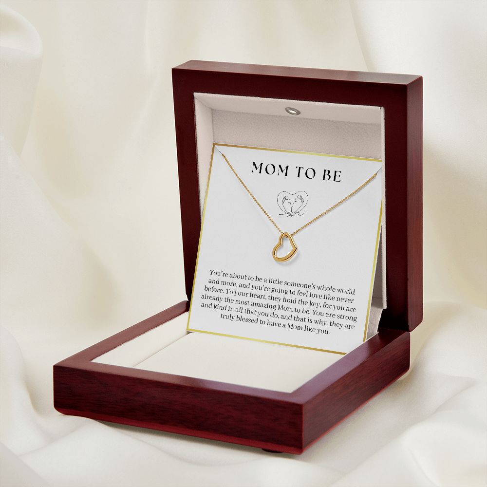Mom Like You - Expecting Mom Gift - Delicate Heart