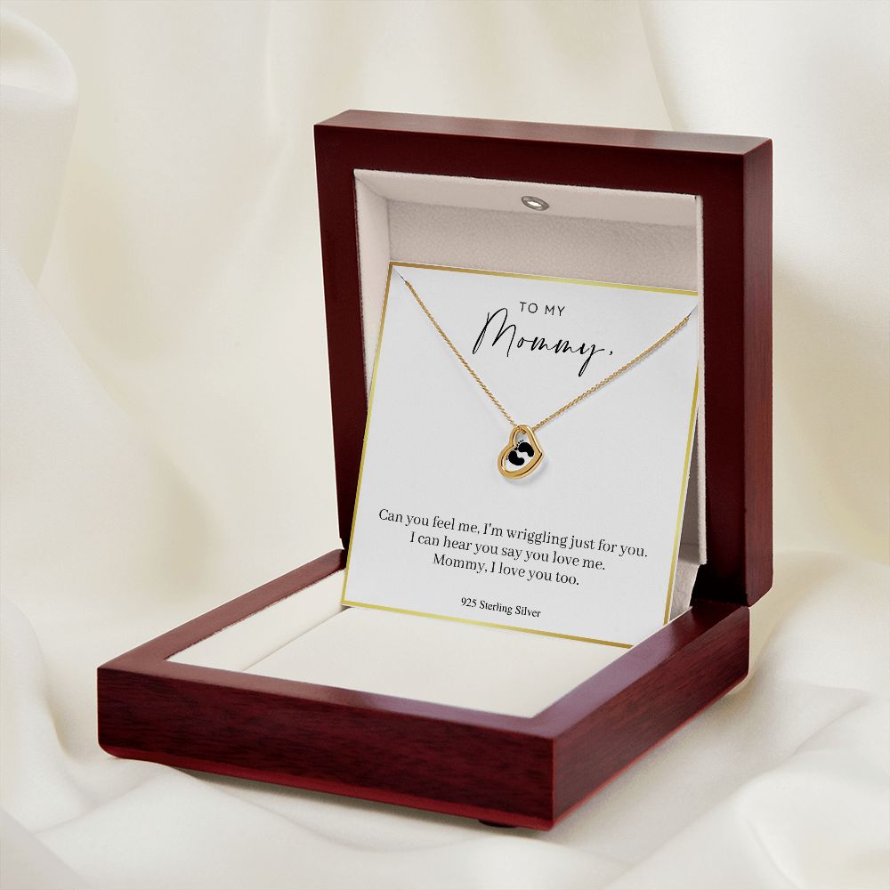 Wriggling Just For You - Expecting Mom Gift - Delicate Heart