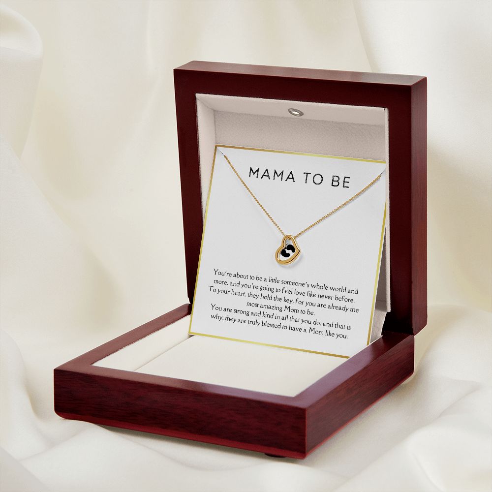 Love Like Never Before - Expecting Mom Gift - Delicate Heart
