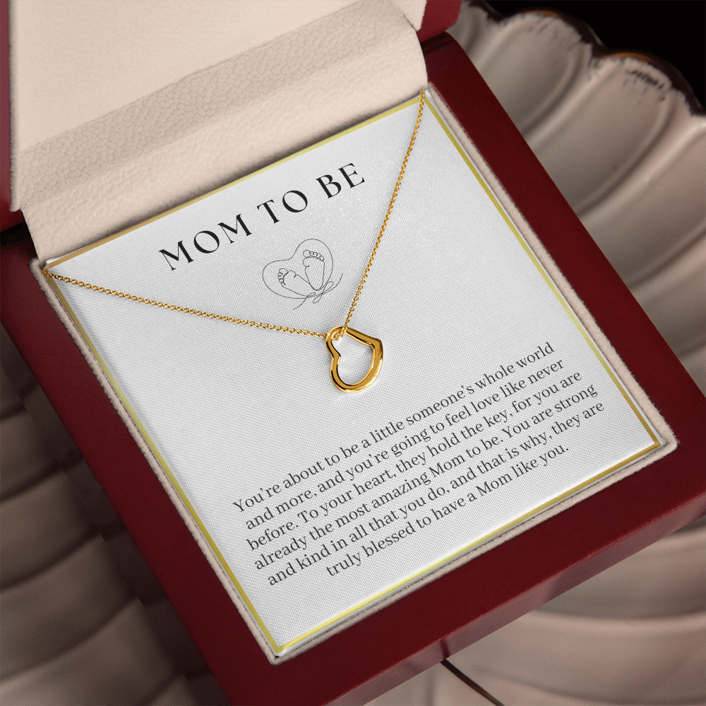 Mom Like You - Expecting Mom Gift - Delicate Heart