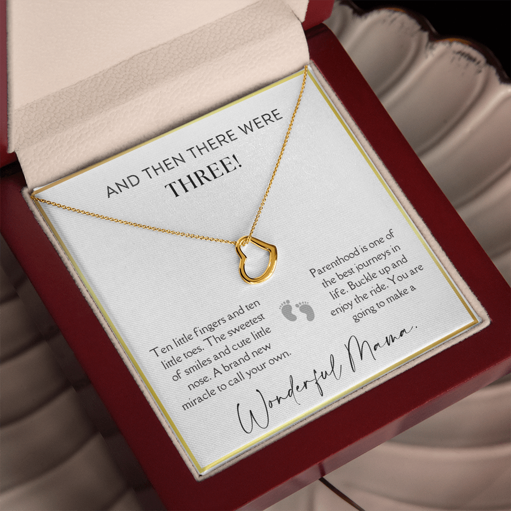Wonderful Mama - Expecting Mom Gift - Delicate Heart
