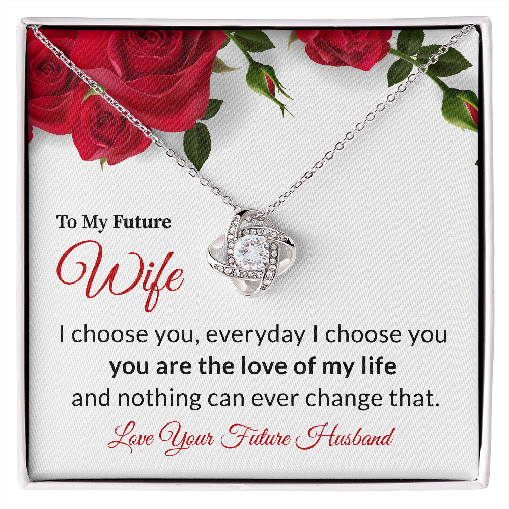 Love of My Life Necklace - Fiance Gift For Her / Fiance Christmas Gift / Fiance birthday gift