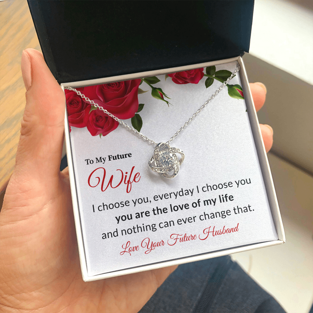 Love of My Life Necklace - Fiance Gift For Her / Fiance Christmas Gift / Fiance birthday gift