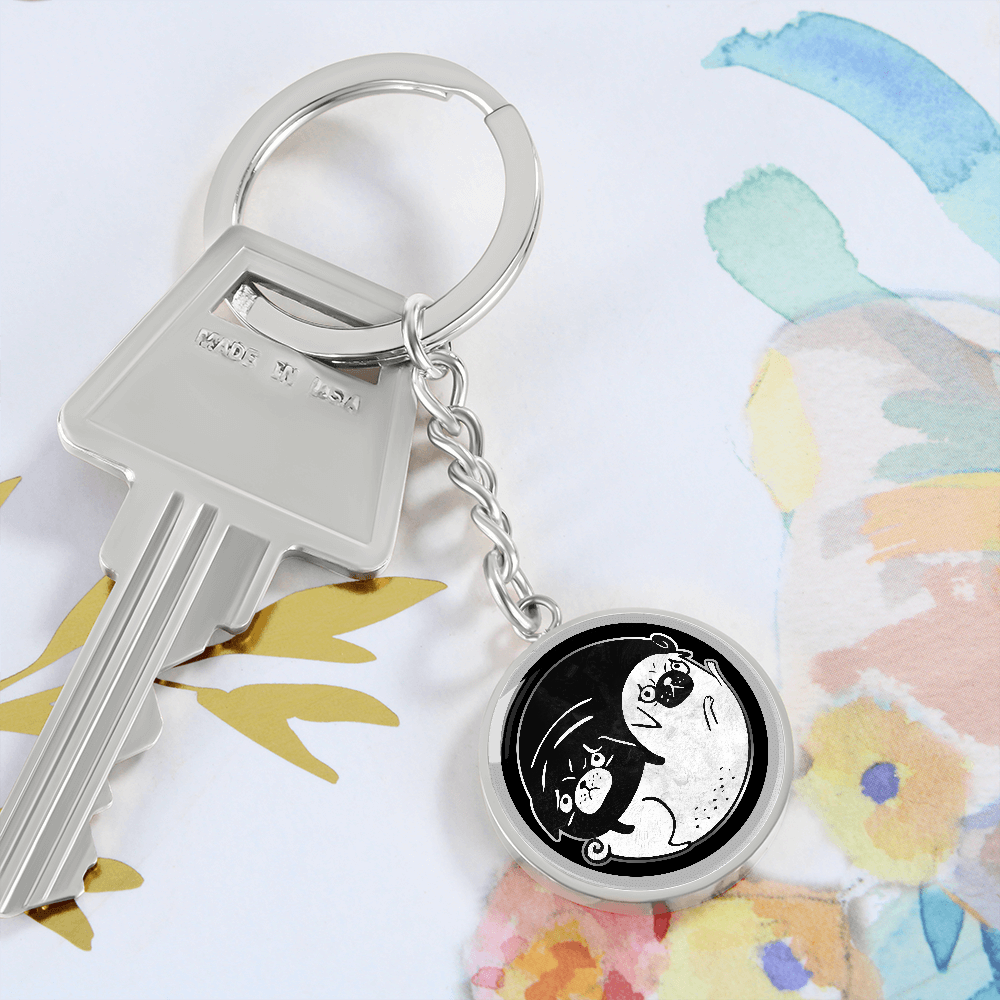 Pug gift / Pug keychain / Pug Owner Gift / Pug