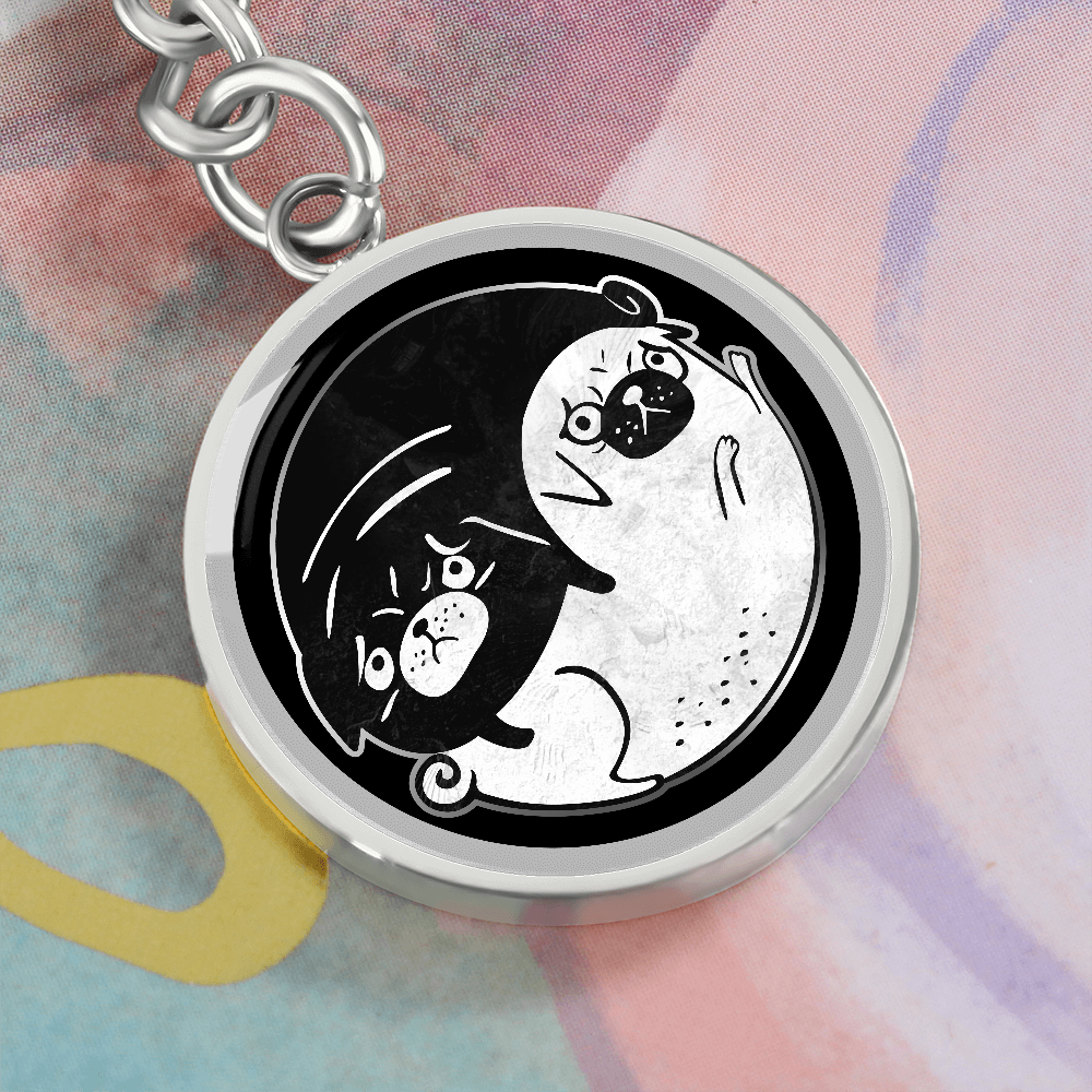 Pug gift / Pug keychain / Pug Owner Gift / Pug