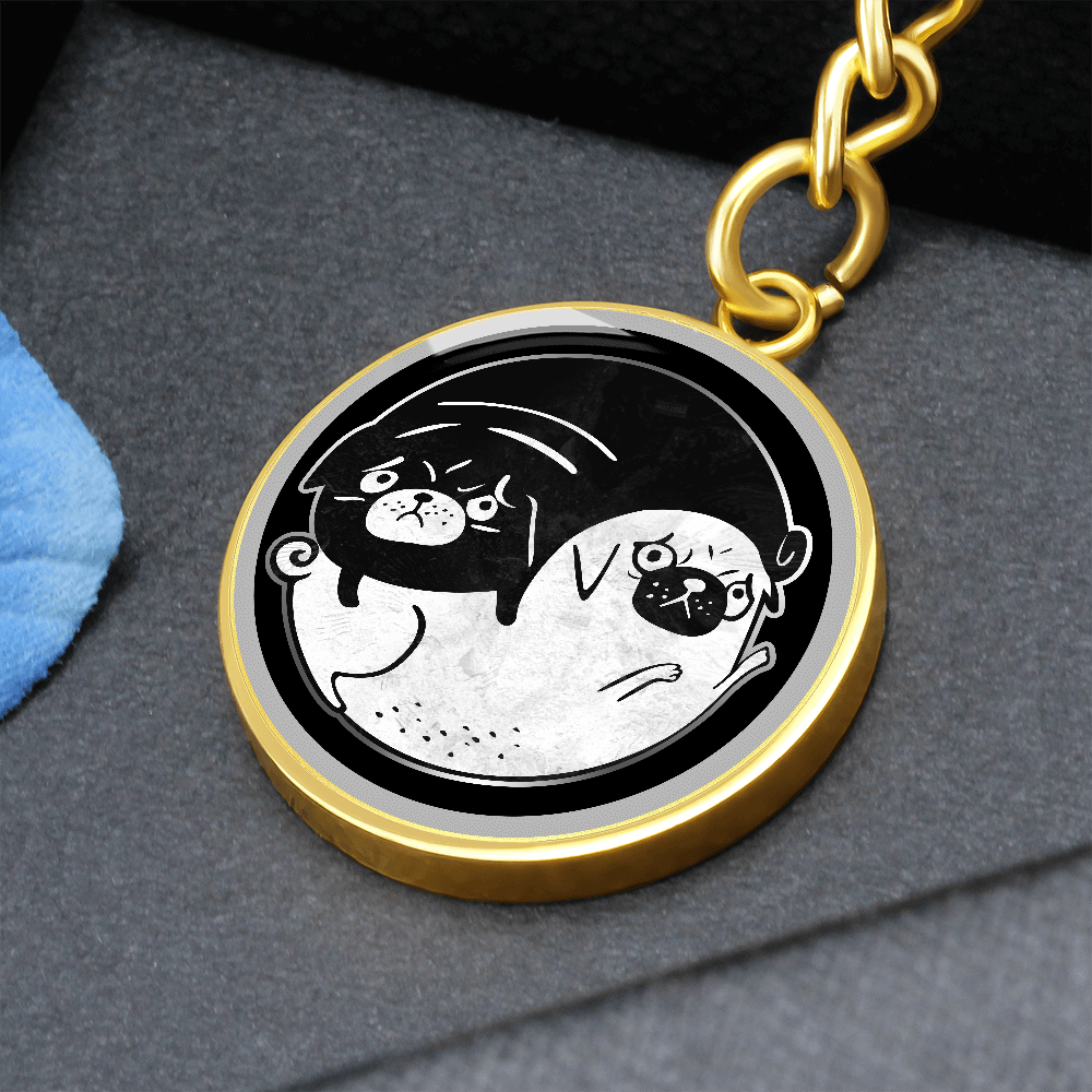 Pug gift / Pug keychain / Pug Owner Gift / Pug