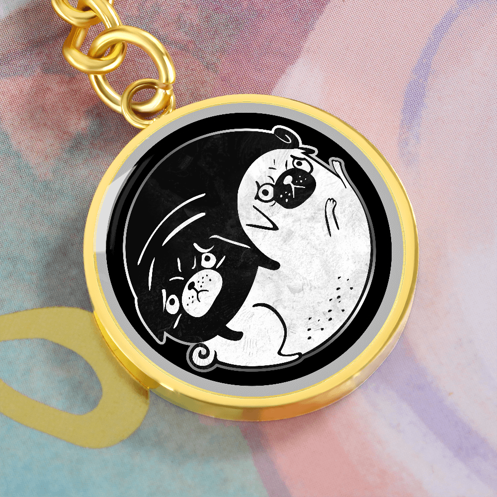 Pug gift / Pug keychain / Pug Owner Gift / Pug