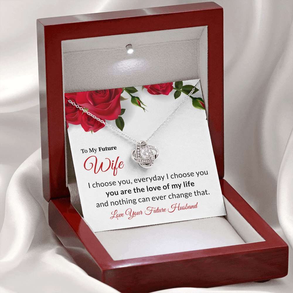 Love of My Life Necklace - Fiance Gift For Her / Fiance Christmas Gift / Fiance birthday gift