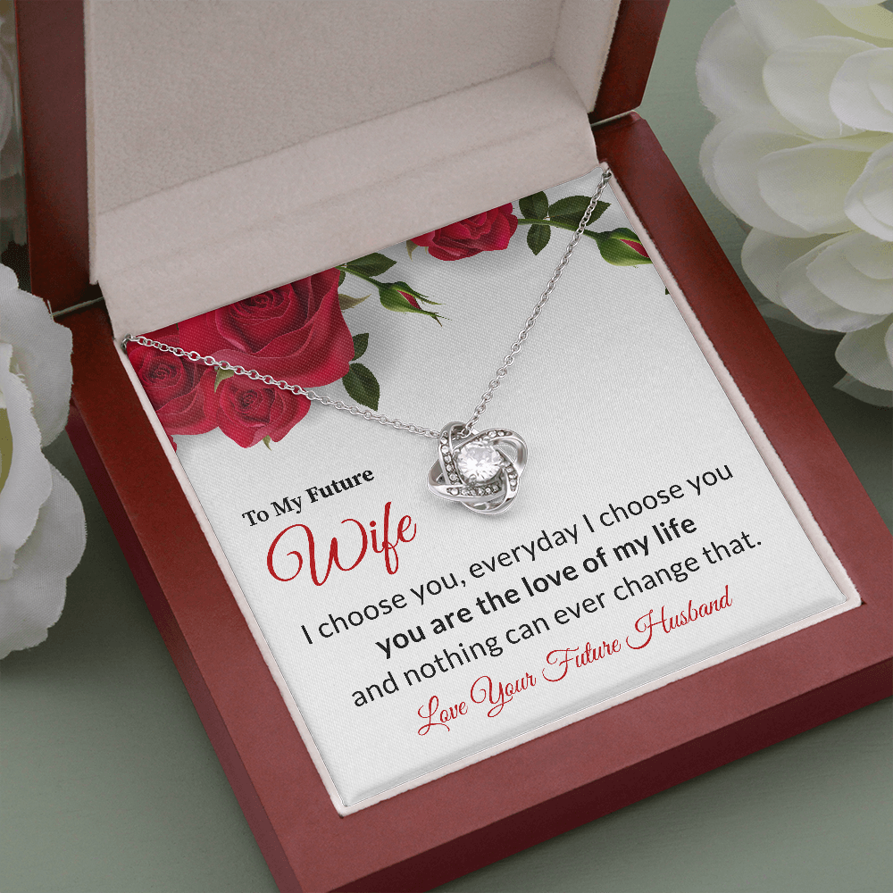 Love of My Life Necklace - Fiance Gift For Her / Fiance Christmas Gift / Fiance birthday gift