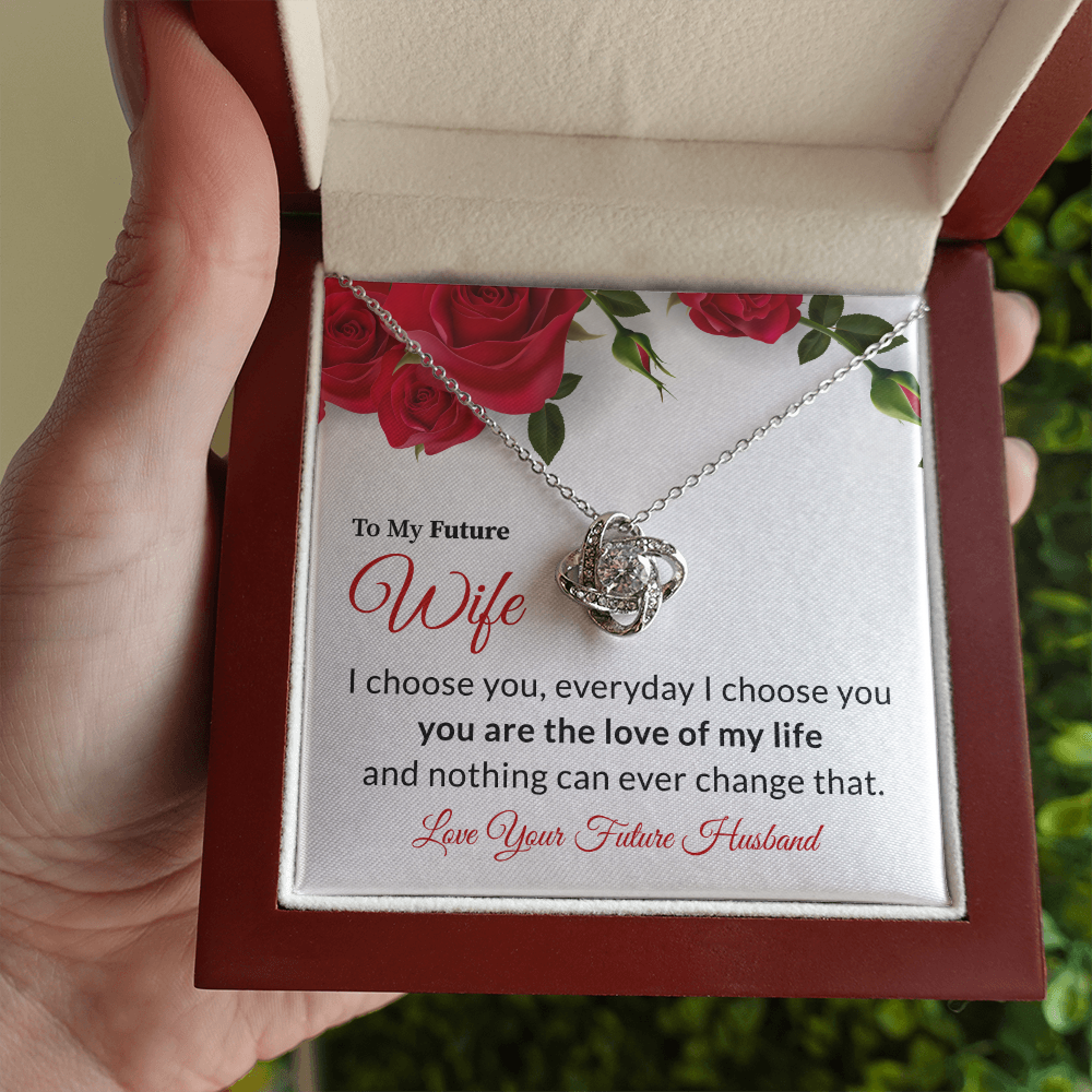 Love of My Life Necklace - Fiance Gift For Her / Fiance Christmas Gift / Fiance birthday gift